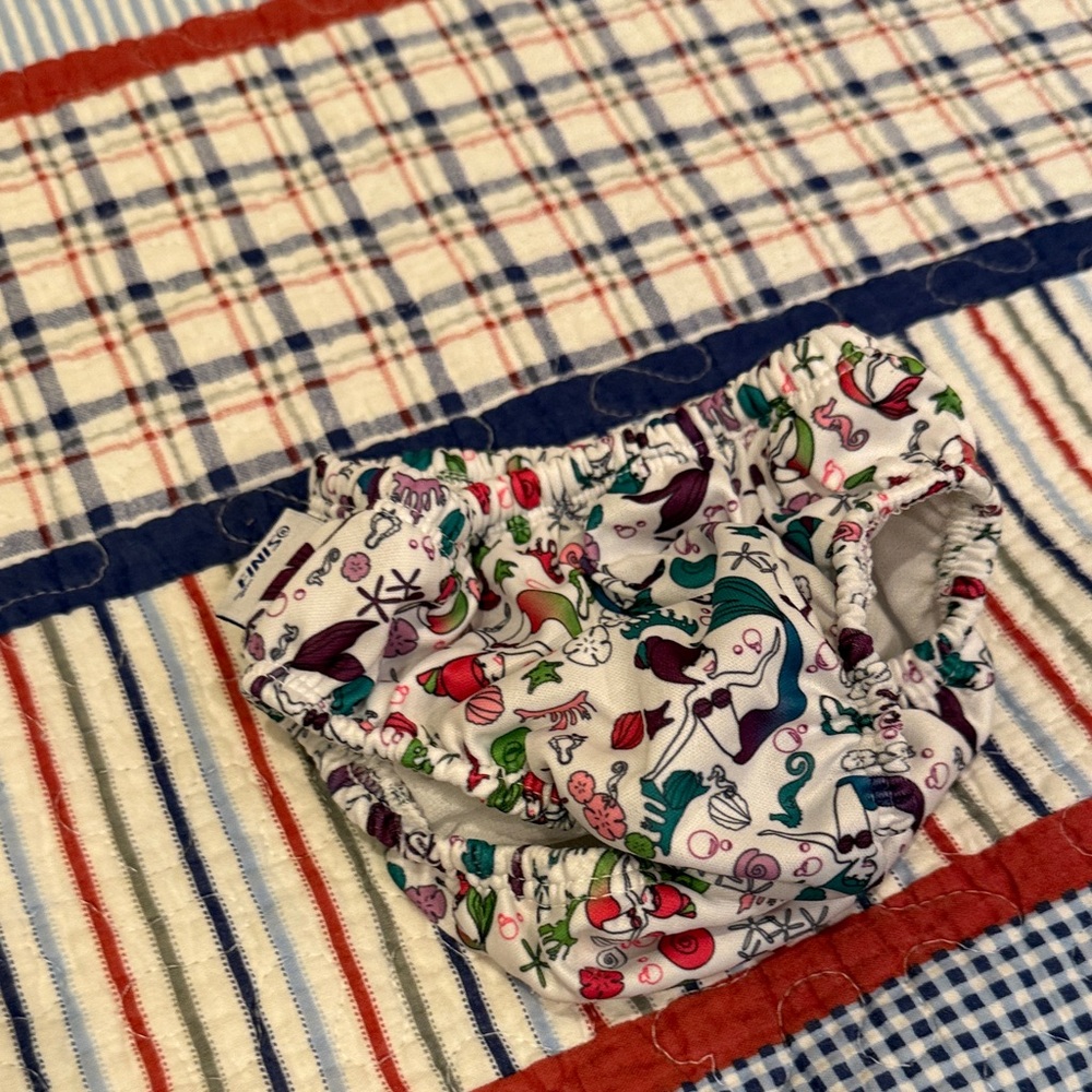 Finis Colorful Printed swim Diaper Cover